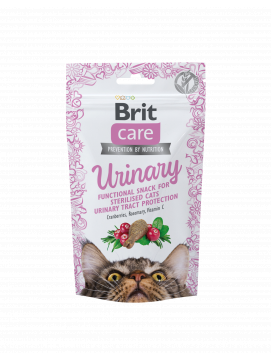 Brit Care Cat Snack Urinary Wsparcie Układu Moczowego Przysmak Dla Kotów 50 g